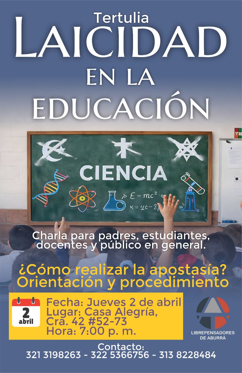 Asoc. Ateos Bogotá tweet media