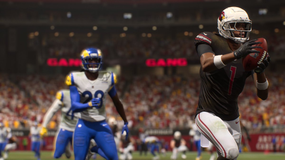 RZ_Spittah's tweet photo. The distribution amongst the receiving corps was phenomenal, as 9 different receivers hauled in a pass—3 of which caught a touchdown. 

Jameson Williams led the way, bringing in 5 catches for 70 yards and 2 touchdowns https://t.co/oANibXTqHb