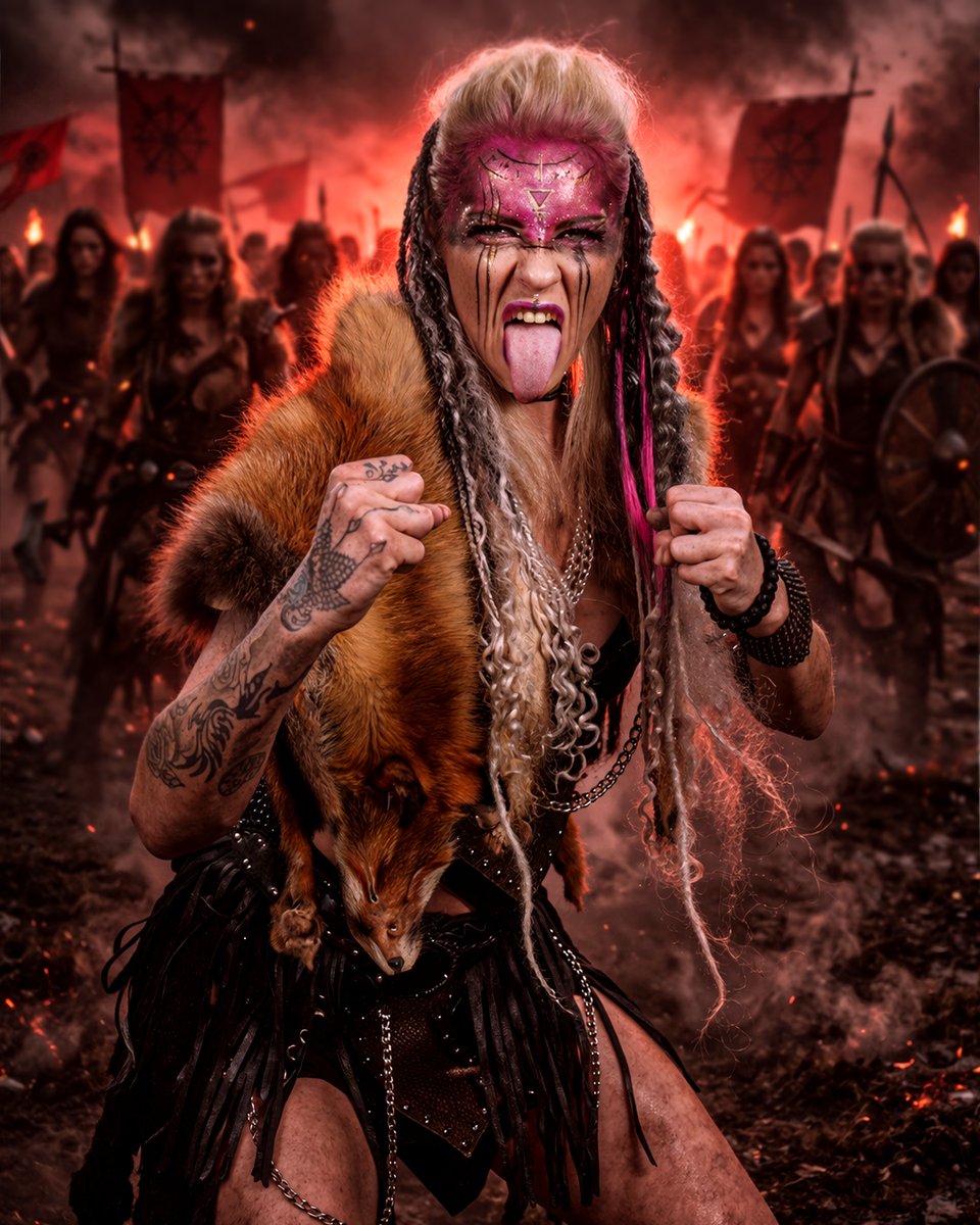 VikingLust's tweet photo. 🔥 Built for battle🔥
🔥Made to tempt🔥

She is the kind of fire
you should never touch…
and still want to

⚔️ VIKINGS OF VALHALLA ⚔️

😈Would you risk it? 😈

@AprilPaisleyLB 

⬇️🎟 Tickets🎟⬇️
📩valhallashowtickets@gmail.com📩

#vikingsofvalhalla #livesex #pornstar #hardcore https://t.co/0jvC58woRR