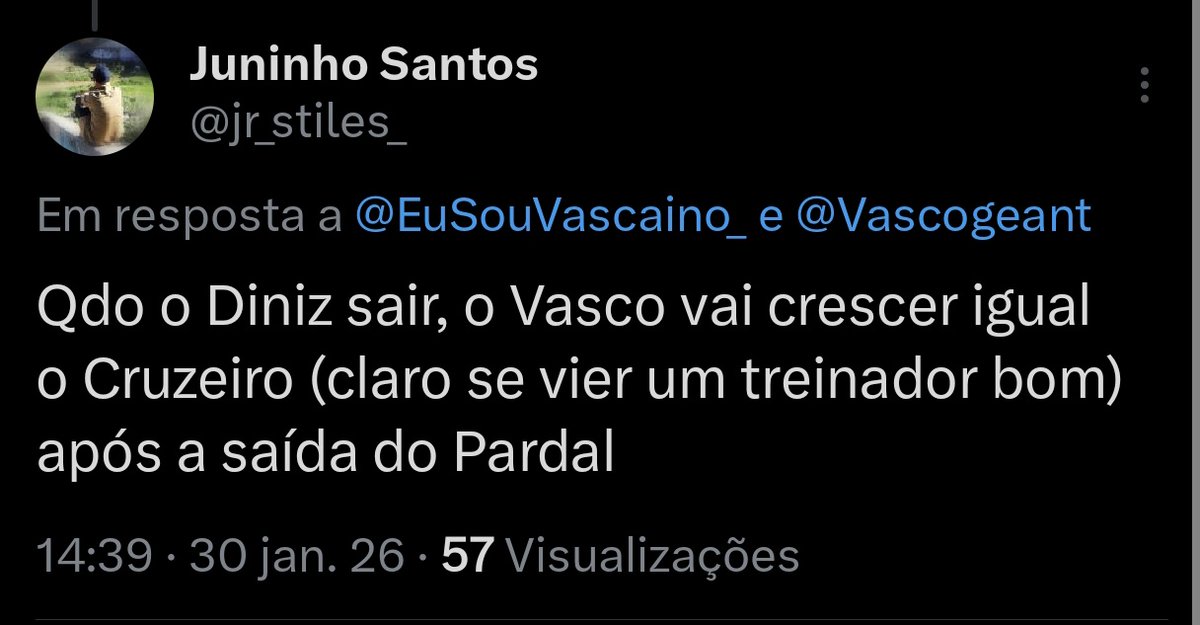 Juninho Santos tweet media
