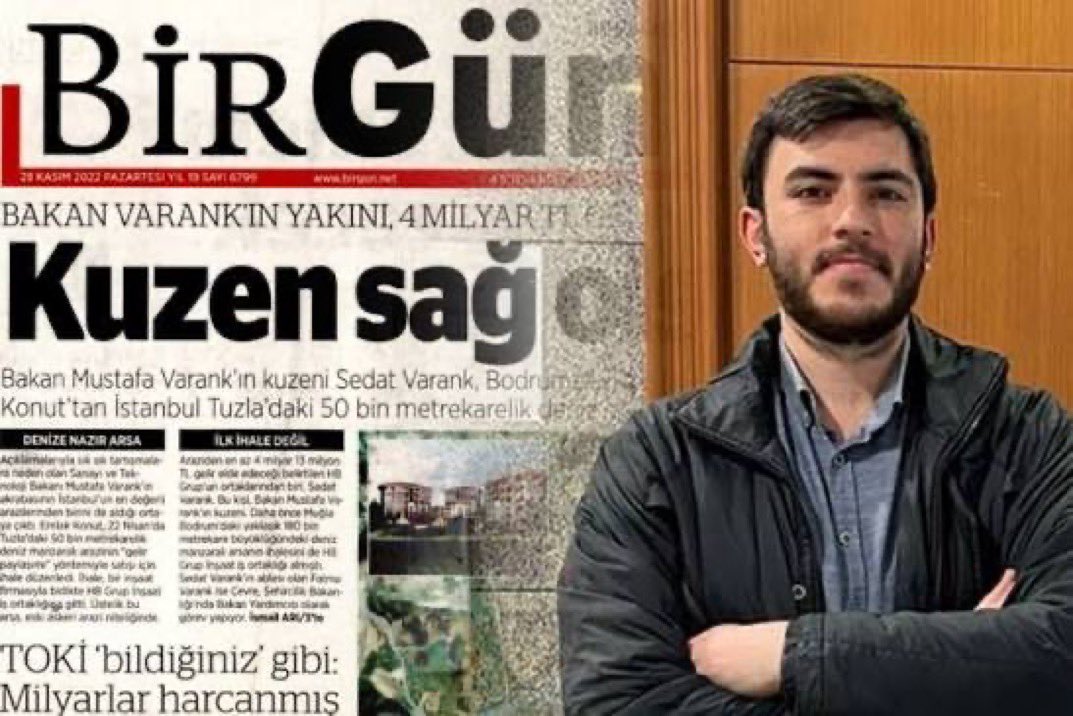 BirGün muhabiri İsmail Arı hakkında, “halkı yanıltıcı bilgiyi alenen yayma” suçlamasıyla tutuklama kararı verildi.