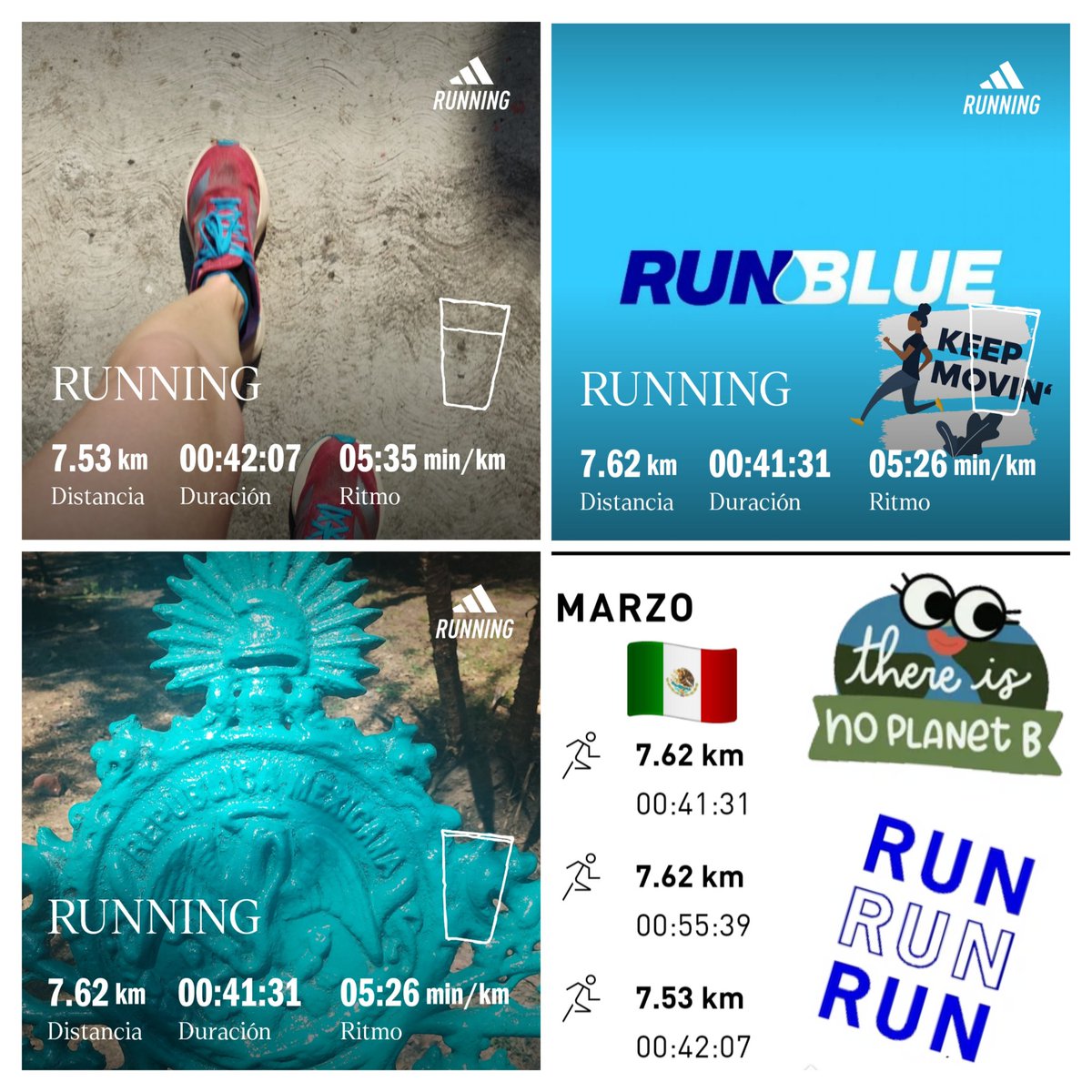 NanckyQueen's tweet photo. #Corri #21k para apoyar a la comunidad global en el #DíaMundialDelAgua #corriendo para hablar y no ignorar la crisis hídrica que se vive. #runner 👟👟 #WorldWaterRun #love #runday #RunBlue 💧 #GoRuuners👊🏻 @minaguli @RunBlueOfficial https://t.co/65JPvZs0nQ