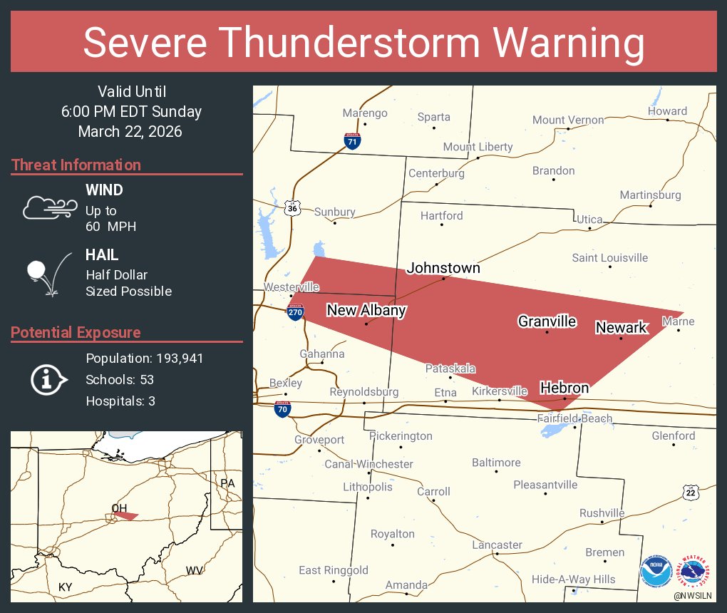 NWS Wilmington OH tweet media