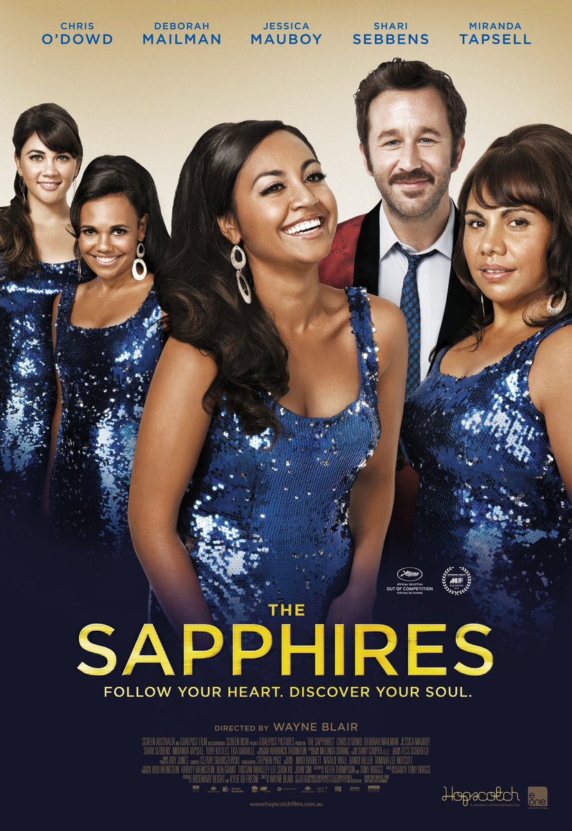 FilmNewsNos's tweet photo. 🎬MOVIE HISTORY: 13 years ago today, March 22, 2013, the movie ‘The Sapphires’ opened in US theaters!
#DeborahMailman @jessicamauboy #ShariSebbens #MirandaTapsell #ChrisODowd (@BigBoyler ) #ToryKittles #EkaDarville #KylieBelling #JudithLucy #GeorginaHaig @rhysam #WayneBlair https://t.co/HcfY3BDglc