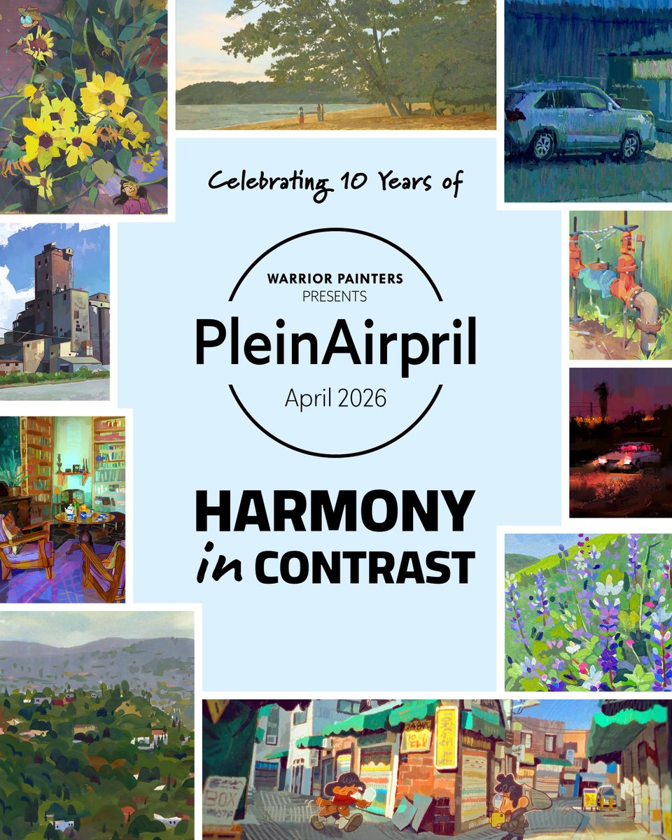 Warrior Painters 💚 tweet media