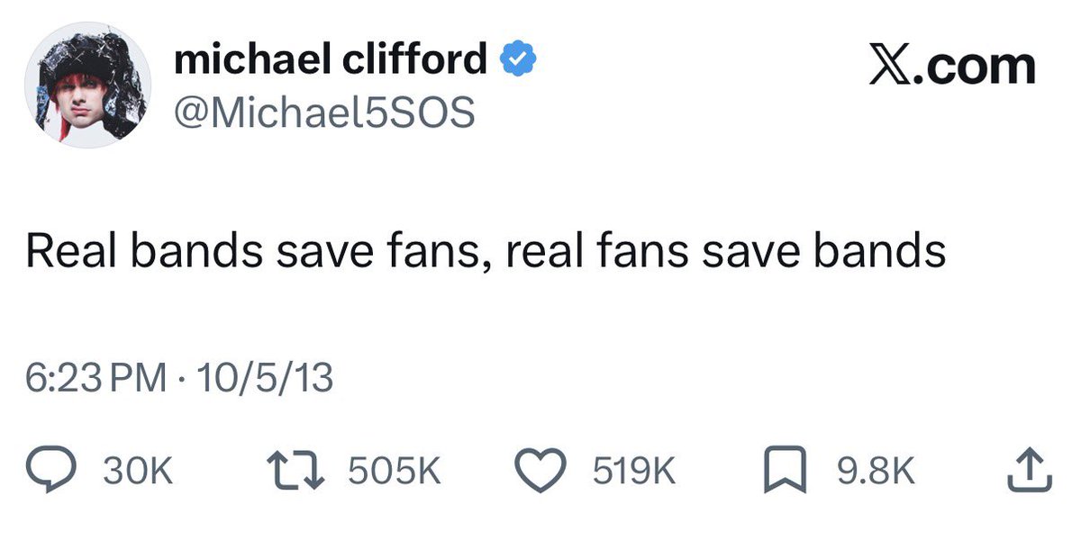 Michael Clifford Crave tweet media