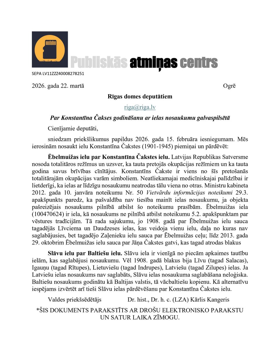 Atminascentrs tweet media