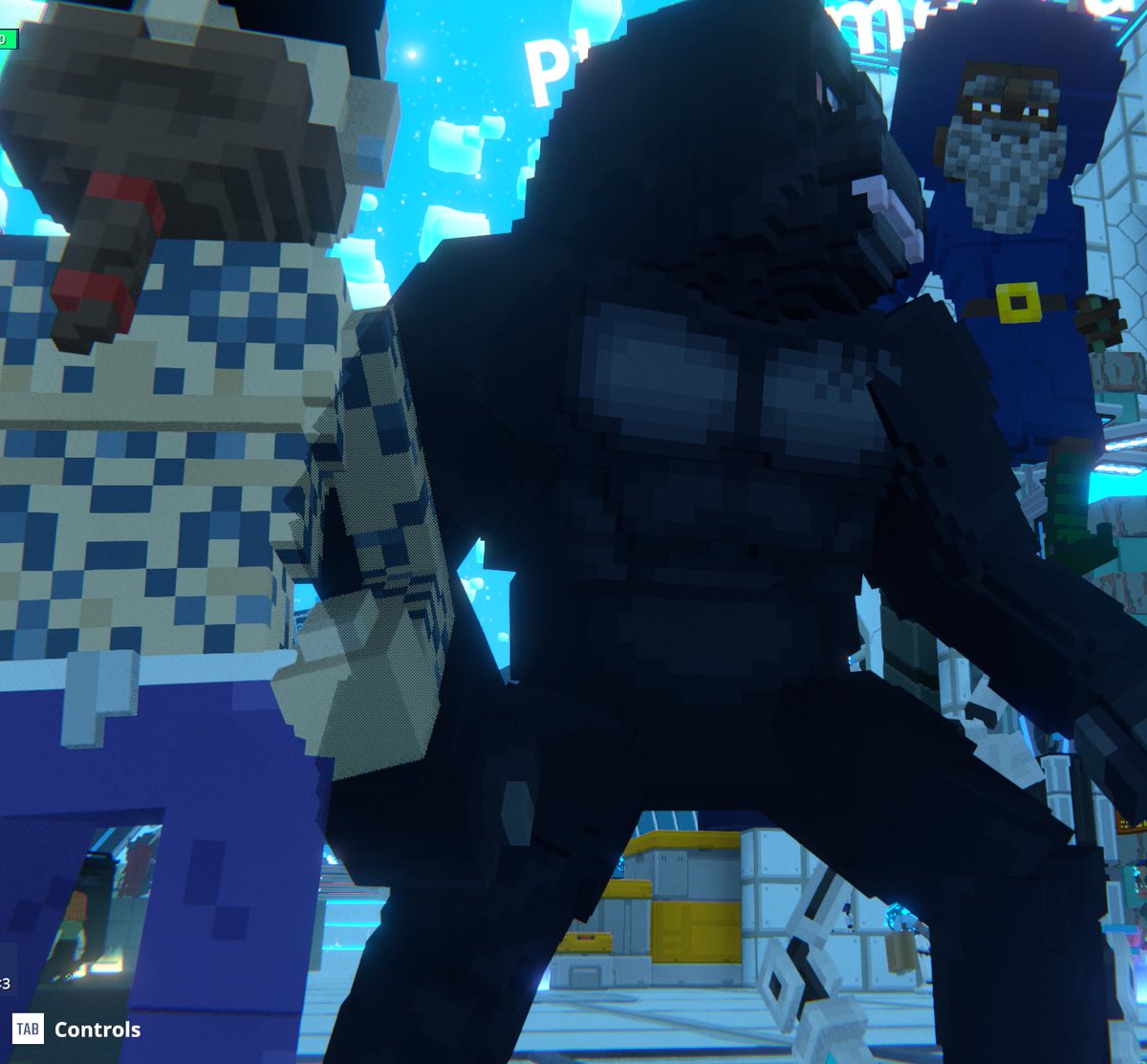 kayaeur's tweet photo. Squad assembled in The Sandbox Season 7 Hub. Group pic time. @TheSandboxGame  https://t.co/tbtV2lzMbx #Season7 https://t.co/wqbyAWrDyh
