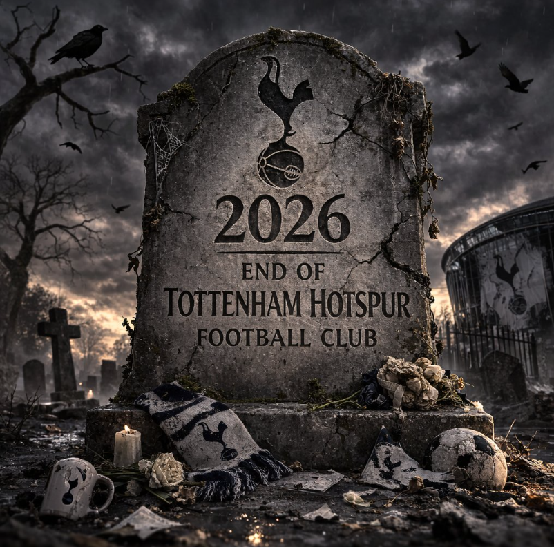ExpoSpurs's tweet photo. Destroyed by greed, killed by neglect...
#EnicOUT 
#LewisOUT
#LangeOUT
#VinaiOUT https://t.co/CMG5O25XlW