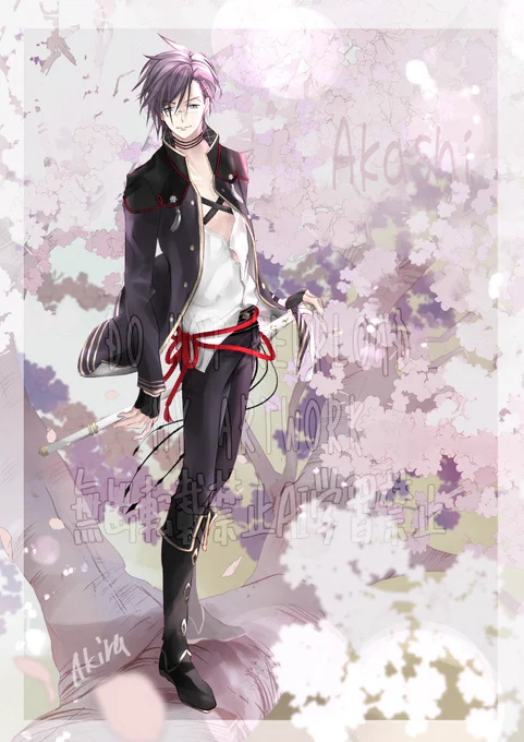 背景手直し(再掲) #桜刀剣男士