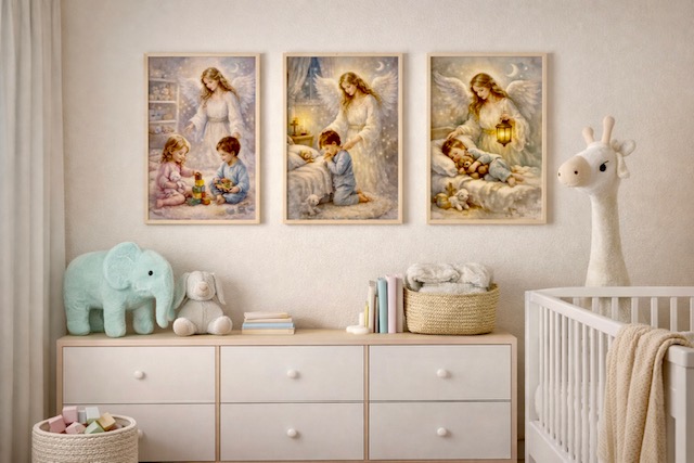 ruforucom's tweet photo. Guardian Angel Nursery Wall Art Set of 3, Christian Baby Room  by LRDigital 
 https://t.co/qX0SABmxWt через @Etsy https://t.co/y6HmCtJHXd