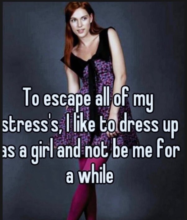 Or, as I like to say, be the real me for a while