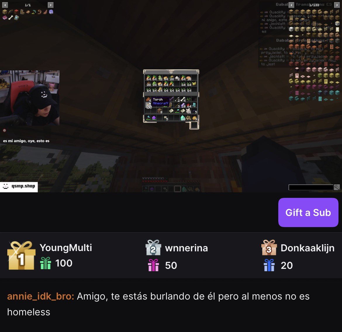 Quackity chat out of context tweet media