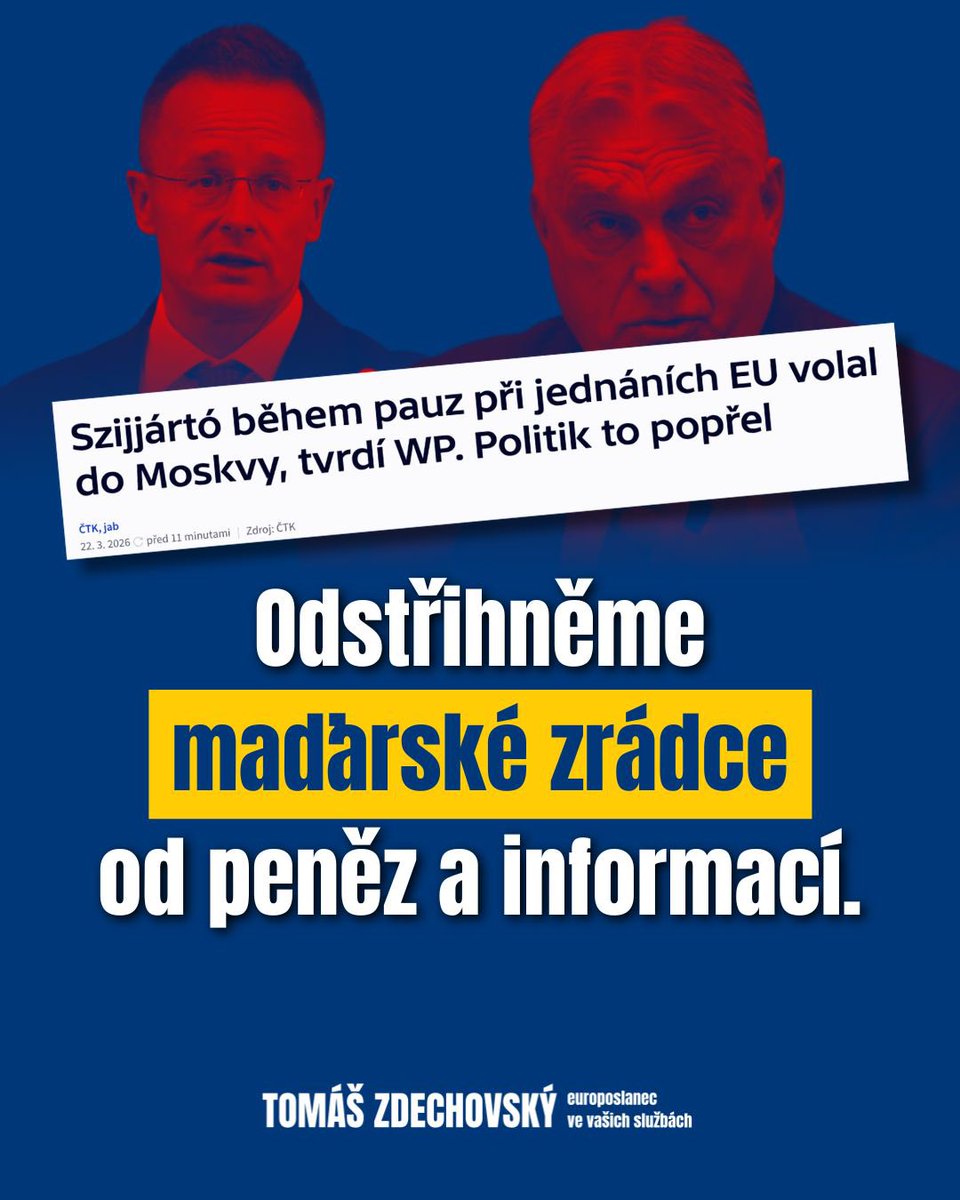 Tomáš Zdechovský tweet media