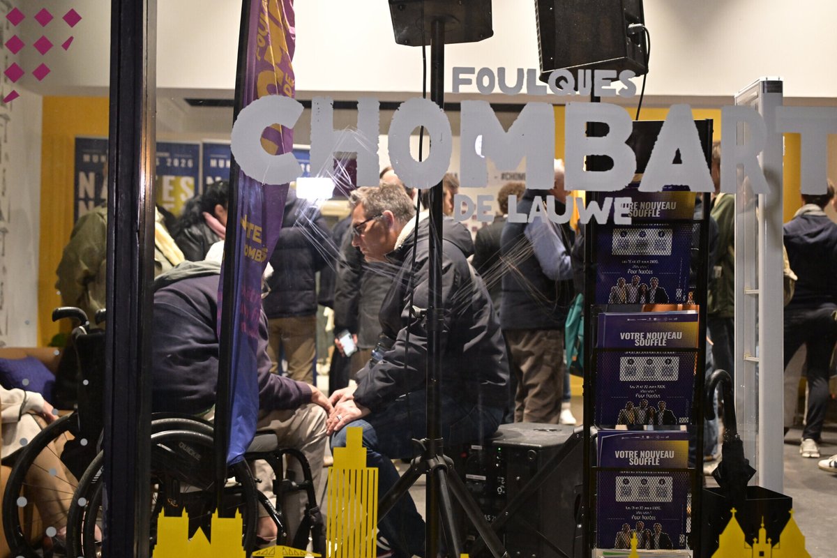 presseocean's tweet photo. 🔴Municipales à Nantes. «C’est pas vrai, c’est n’importe quoi » : la déception des militants de Foulques Chombart de Lauwe➡️ https://t.co/A5y87eqH46

📷Presse Océan-Nathalie Bourreau https://t.co/11s8dVadn6