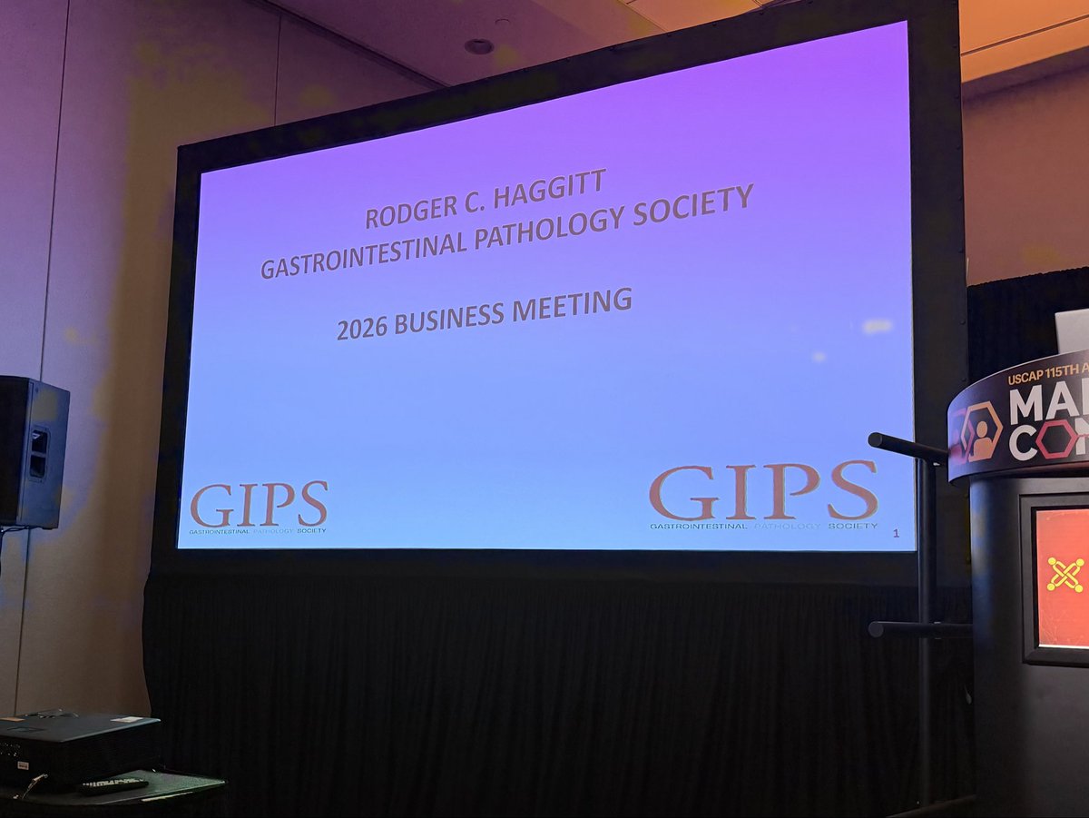 GIPS (GI Pathology Society) tweet media