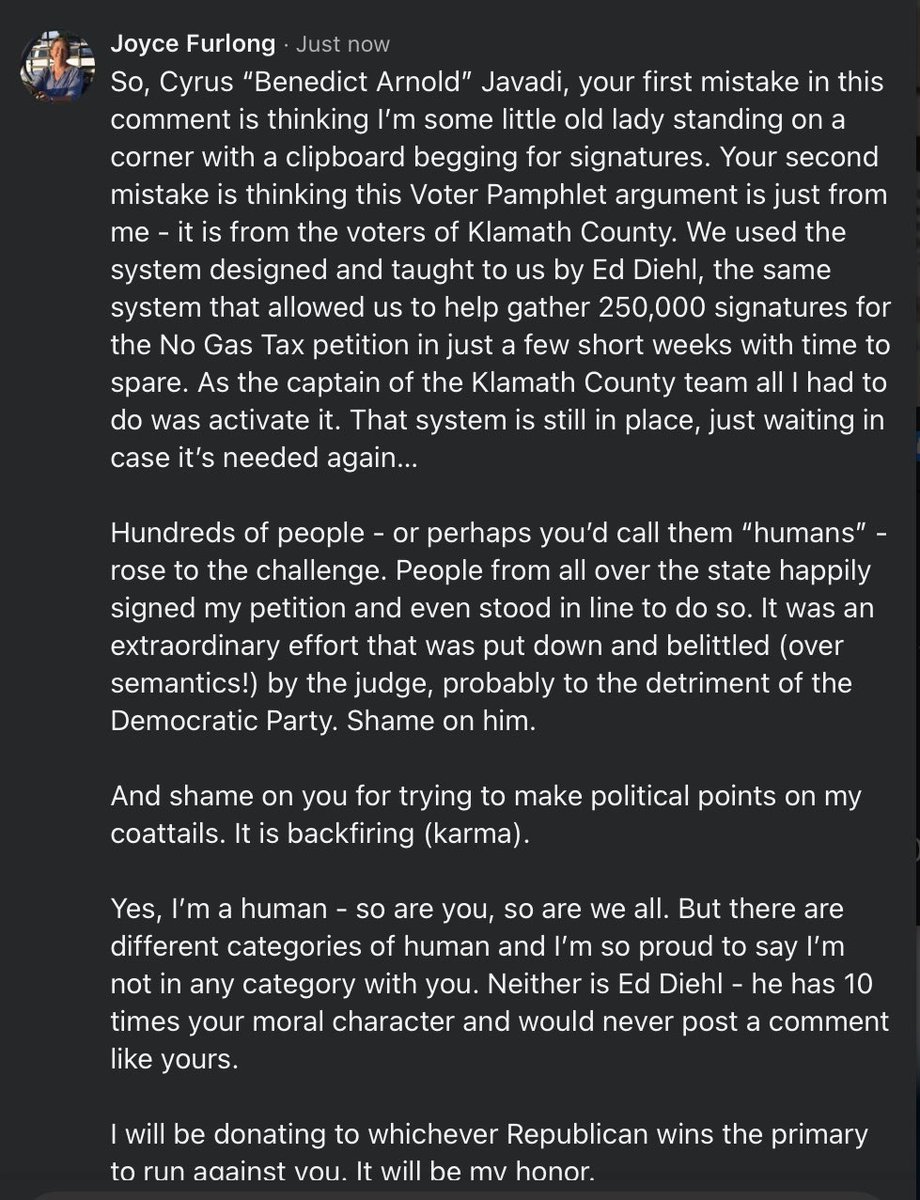 Joyce Furlong tweet media