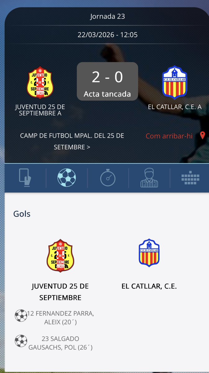 CF Juv 25 Septiembre tweet media