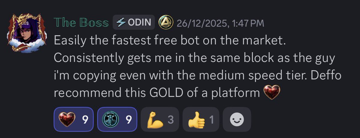 OdinBot.io - Fastest Solana Copy Trading Bot tweet media