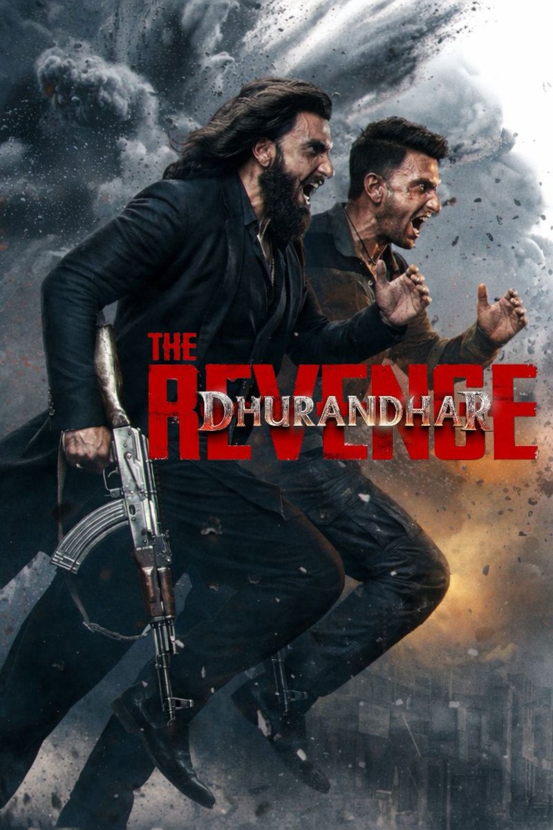 Chops_Ron's tweet photo. AdityaDhar did it AGAIN. Dhurandhar 2 is even longer than the first (4-hour runtime) yet never loses you once, insane pacing. Ranveer Singh poured his soul into this. Hands-down his best performance yet. Loved it!
#DhurandharTheRevenge https://t.co/Qi1oSoKUIr