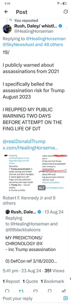 Rush_Daley's tweet image. I guarantee you, as someone who predicted this, we cannot wait for normal election cycles to resolve this:

#ThirdPartyOption #3PO
#limitedC19amnesty
#revolution
#HybridRevolution
#PeacefulRevolution
#SCHEDULEDREVOLUTION

Vs
#extinctionlevelevent #ELE