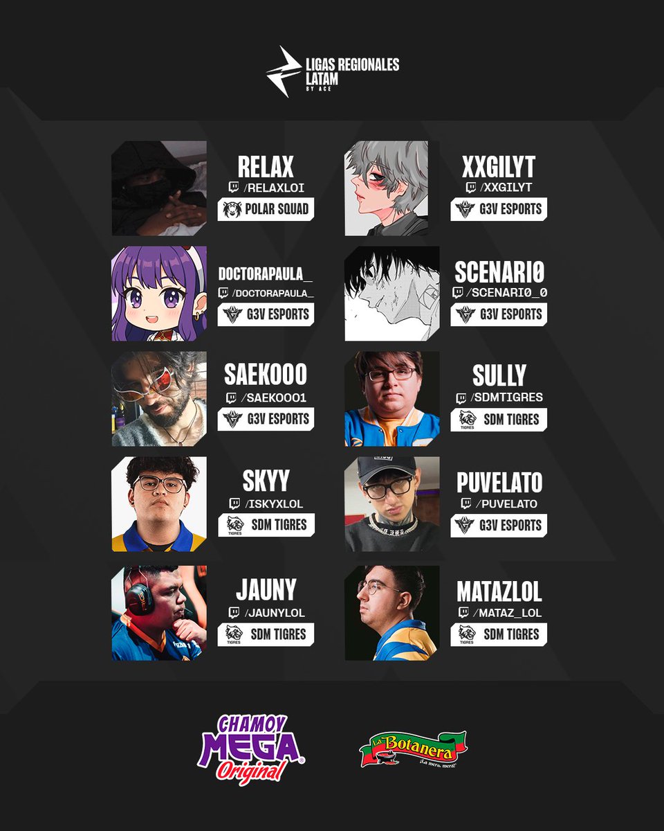 Ligas regionales LATAM x ACE tweet media