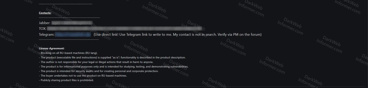 Dark Web Informer tweet media