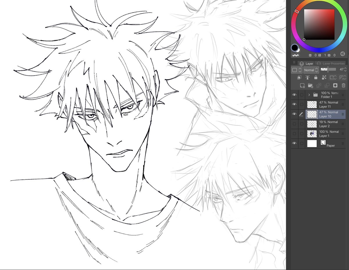 testing brushes in csp #megumi