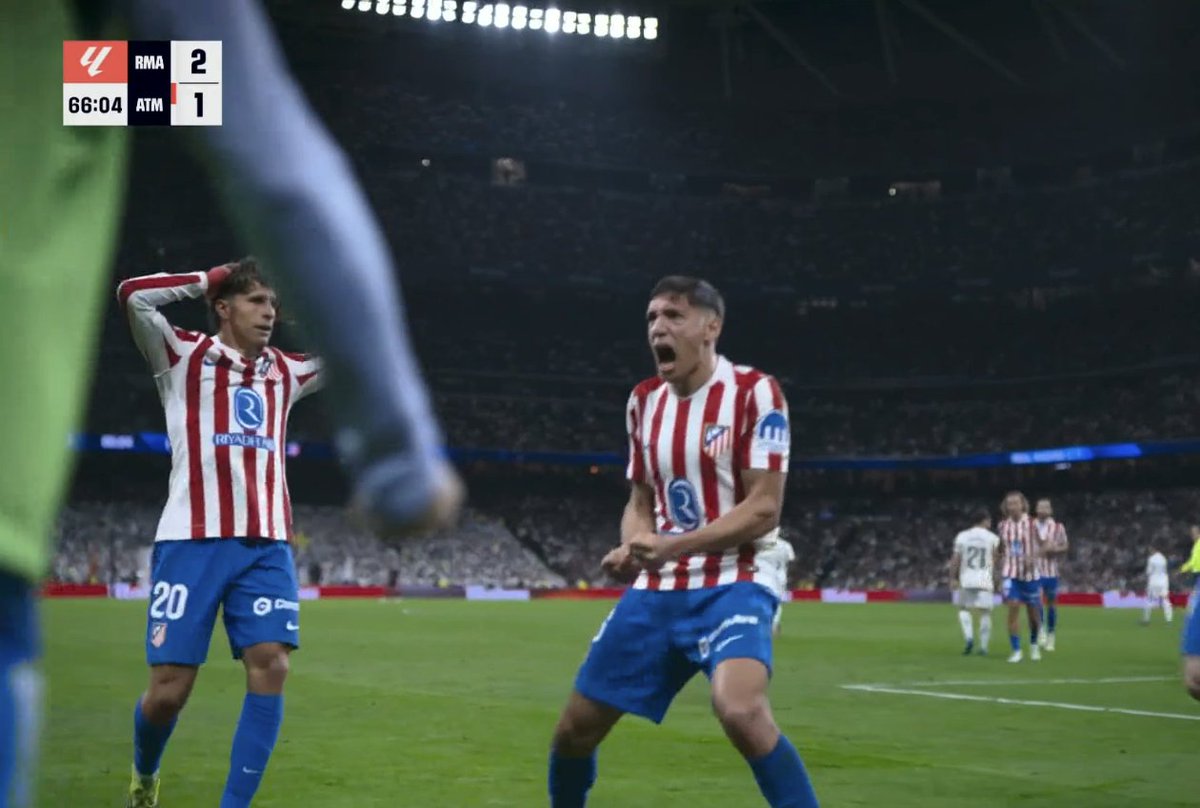 TouchlineX's tweet image. 2-2 Atlético Madrid.

GOOOOOOOOOOLLLLAAAAAAAAZZZOOOOOOOOO MOLINA !!!!!!!!!!!!!!!!!!!!!!!!!!!! THAT IS ARGUABLY THE GREATEST GOAL OF THE 2025/26 SEASON !!!!!!!!!!!!!!!!!!!!!!!! AND PUSKAS WORTHY !!!!!!!!!!!!!!!!!!!!!!!!!!!!!!!! WHAT WAS THAT !!!!!!!!!!!!!!!!!!!!!!!!