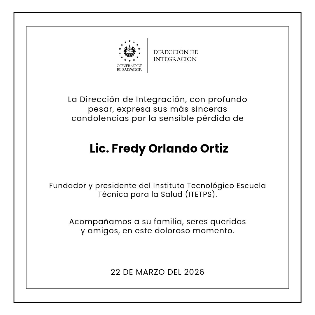 Dirección de Integración tweet media