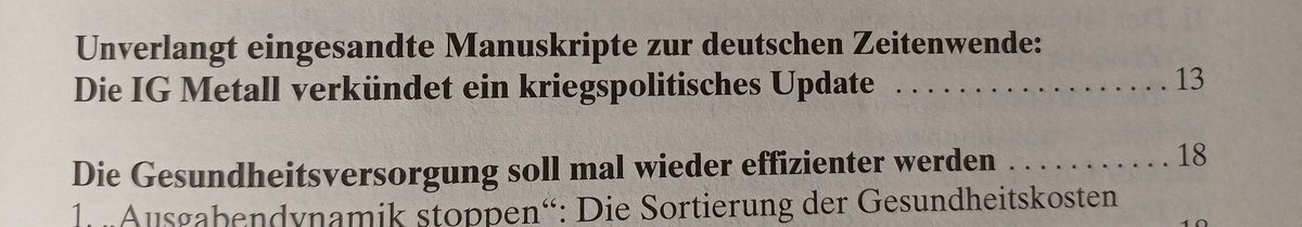 Hallo GSP-Redaktion,
was sind denn "unverlangt eingesandte Manuskripte" im GSP? Alles ab S. 13 in der aktuellen Nummer? Oder ist das mal wieder so ein Witz, den Normal-Doofis  nicht verstehen?