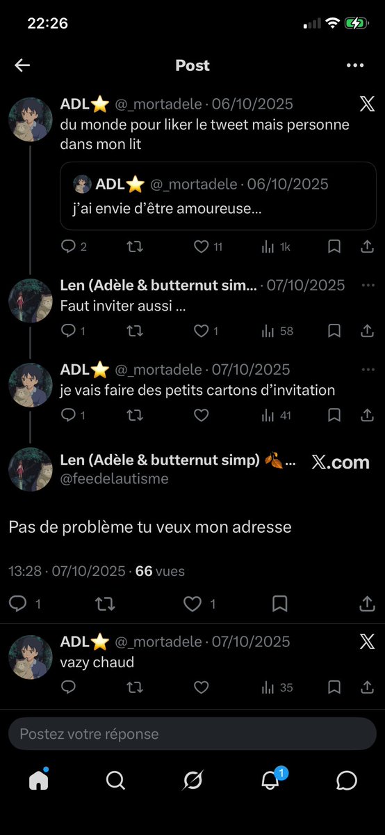 Len (Adèle & butternut simp) 🍂🍁 tweet media