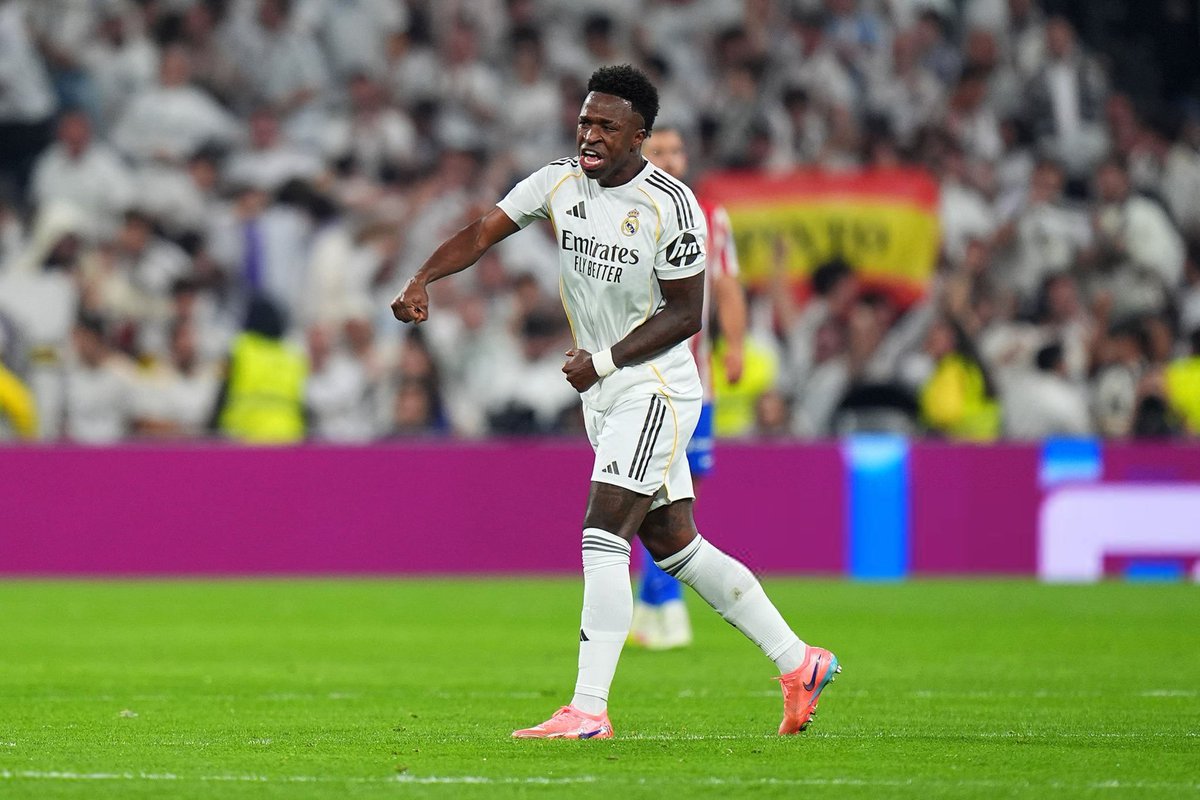 theMadridZone's tweet photo. BACK TO BACK BRACES VS MANCHESTER CITY AND ATLETICO MADRID. 

SIMPLY VINÍ JR. 🥶 https://t.co/MrpNRAtZ9X