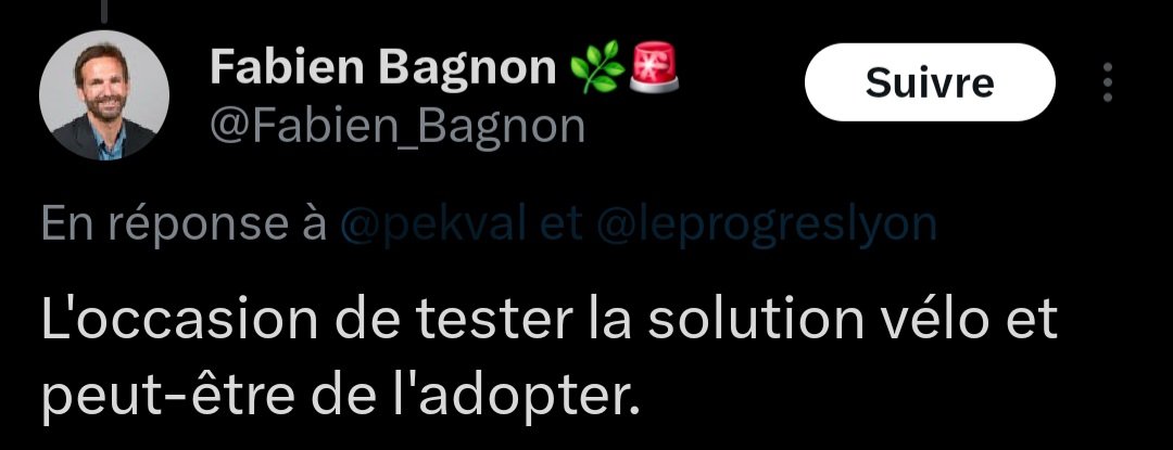 Vélo (ex)Lyonnais 🚴♀️ tweet media