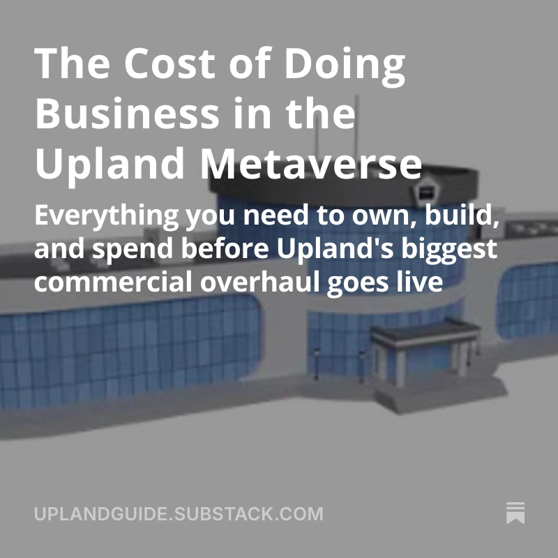 Upland Guide - Upland’s Metaverse Directory tweet media