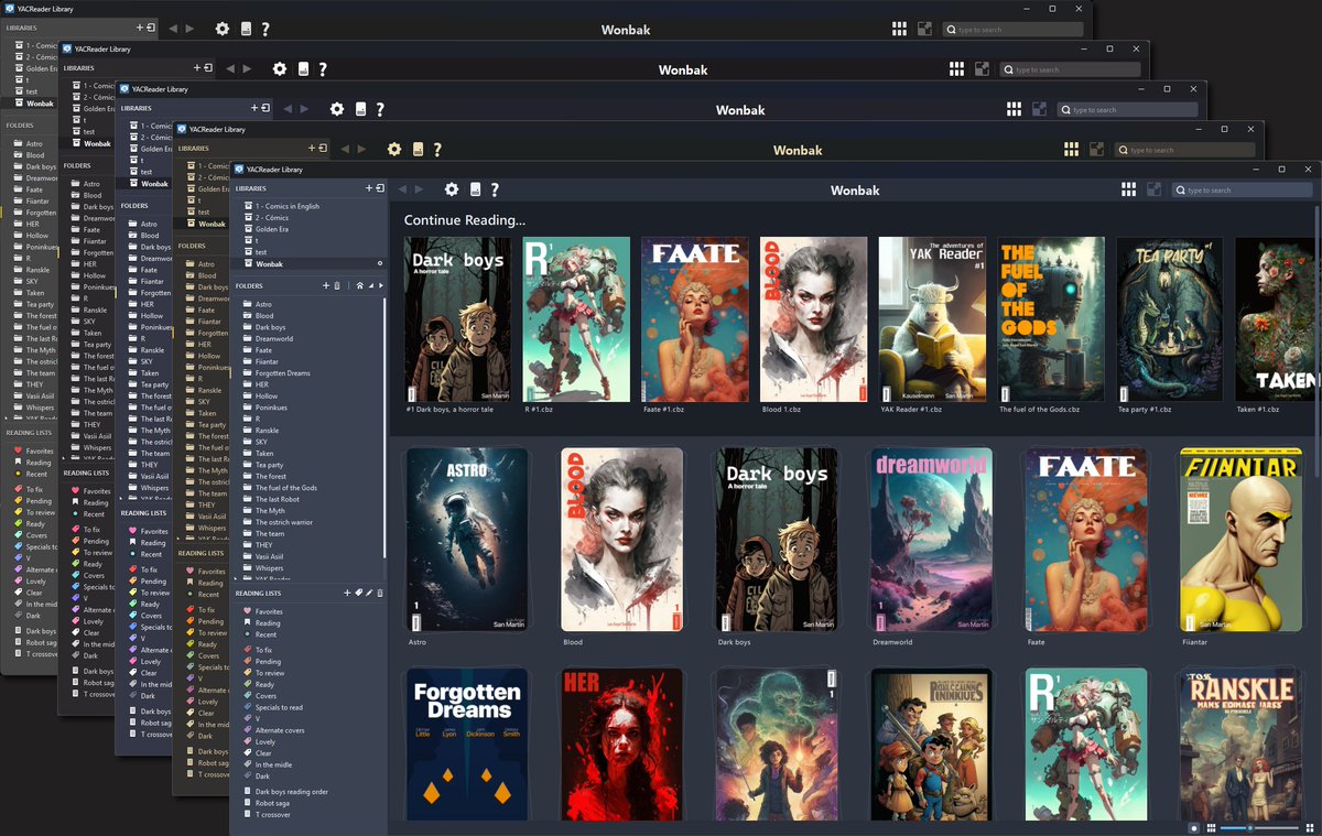 YACReader - Comic Reader tweet media