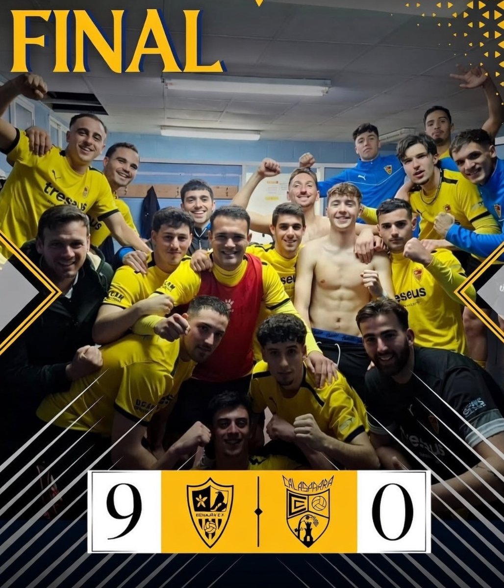 1 Autonómica - Grupo II

Impresionante dinámica de un <a href="/BeniajanCf/">Beniajan CF</a> que con entrada de Fran Fernández al banquillo, ha sumado friolera de 25 de 30 puntos disputados y ya mira a una 4 plaza que daría acceso a play off. 

Contundente victoria (9-0)  

<a href="/joseluhidalgo83/">Jose Luis Hidalgo</a>