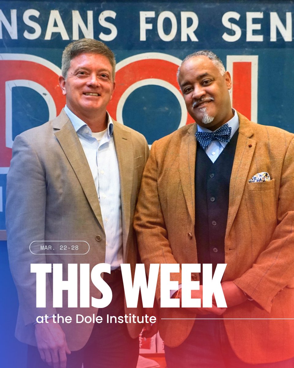 Dole Institute of Politics tweet media