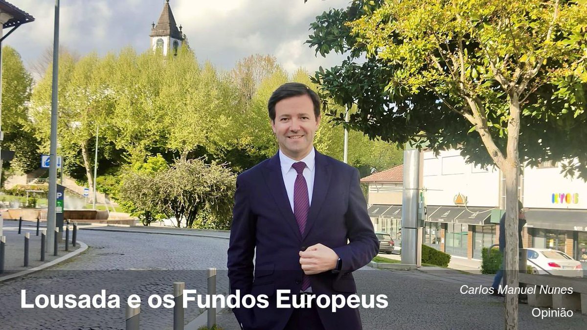psdlousada's tweet photo. O presidente do PSD Lousada, Carlos Nunes, escreveu um artigo de opinião onde reflete a necessidade de olharmos para lá do betão e passarmos de uma “política de obra” para uma política de valor acrescentado, transformando investimento financeiro em desenvolvimento económico real. https://t.co/vlvtfjLw6j