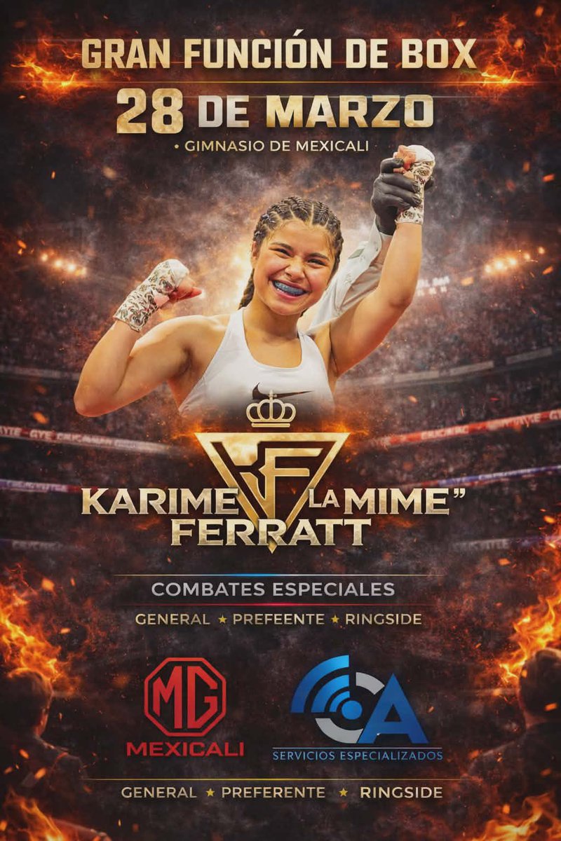KARIME FERRATT BOXEADORA tweet media