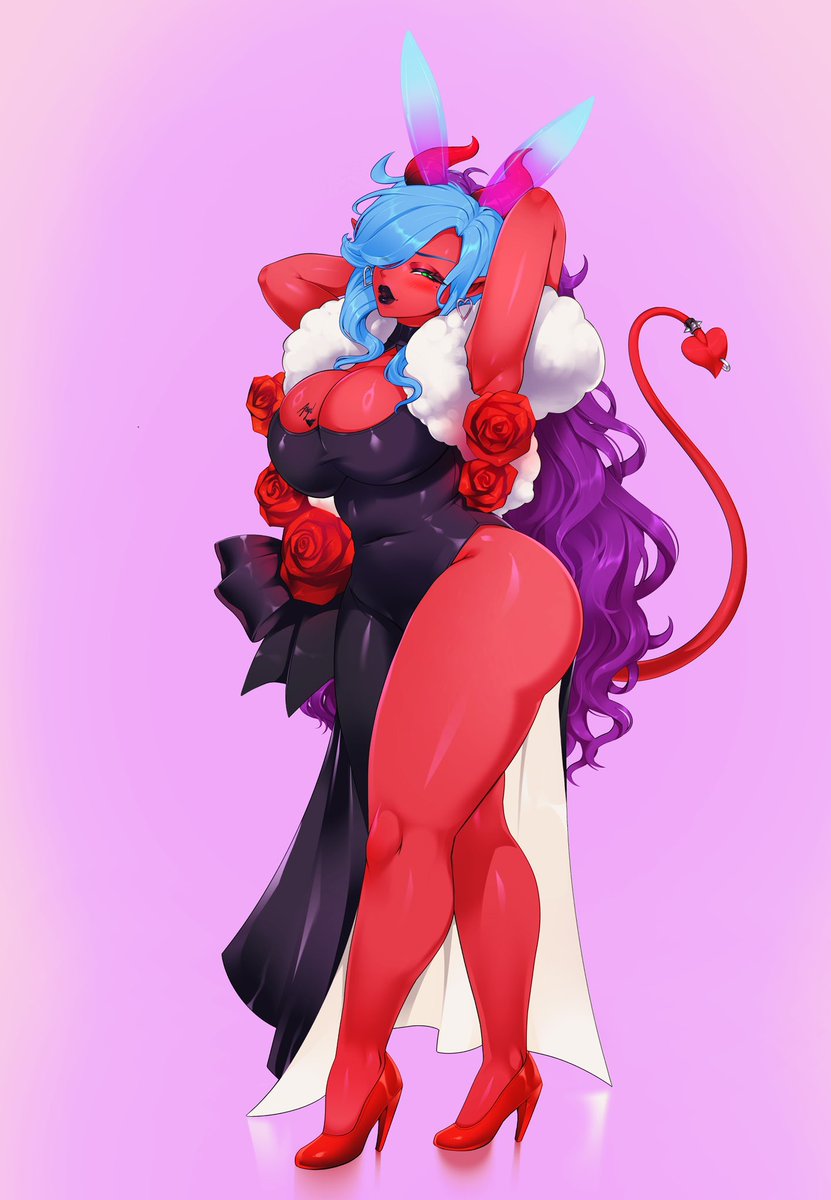 Bunnzybabe the digital succubus bunny~ tweet media