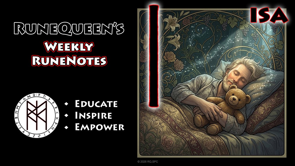 RuneQueen's Elder Futhark Institute tweet media