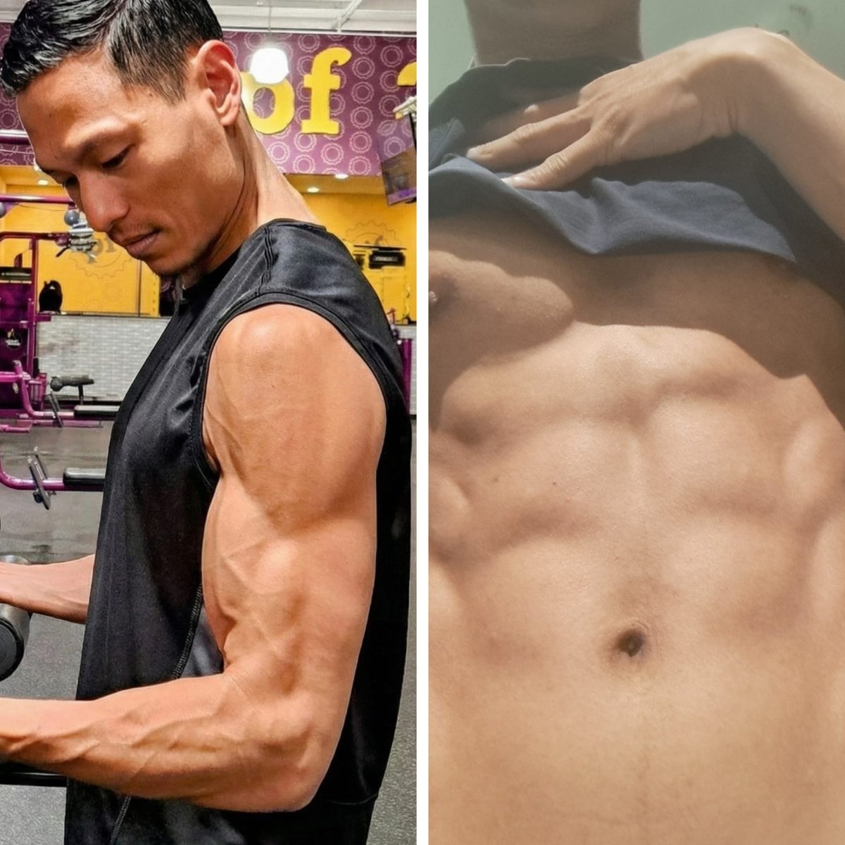 JimKim93251481's tweet image. No shortcuts, just tons of hard work.

#6Pack #Muscles #Gym #Workout #Exercise #Fitness #Health