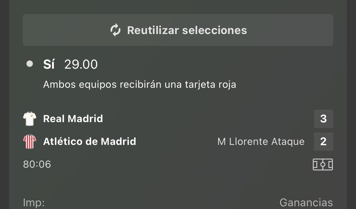 Otra? el criterio arbitral es muyy bajo con las amonestaciones 😅 … de todas formas no se pegaran