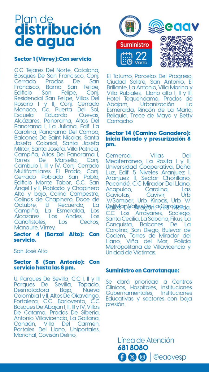 Acueducto de Villavicencio tweet media