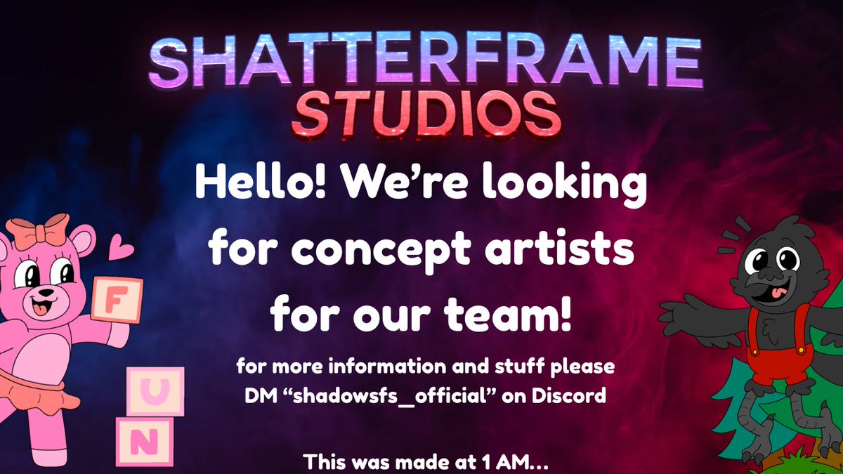 Shatterframe Studios tweet media