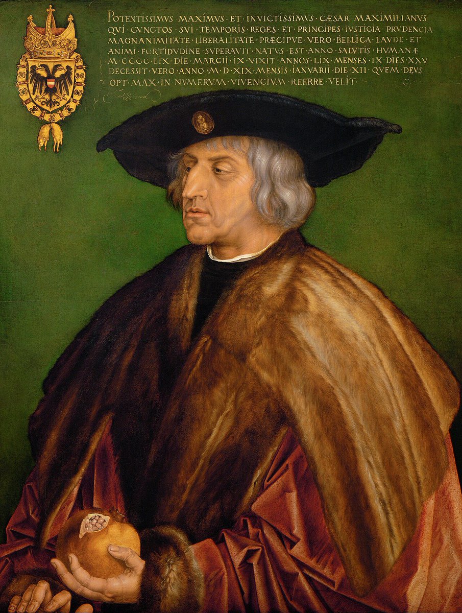 MedievalScholar's tweet image. On this day in 1459 in the castle of Wiener Neustadt, Austria the future Holy Roman Emperor Maximilian I was born