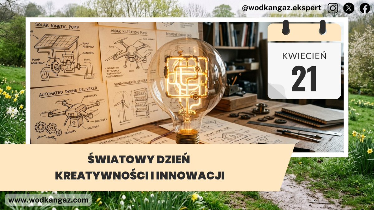 wodkangaz's tweet image. Inżynieria to kreatywność! Jak naprawić rurę bez rozkopywania ulicy? Jak wyprodukować prąd ze ścieków? Innowacje w branży Wod-Kan-Gaz napędzają rozwój miast. #Innowacje #Kreatywność #SmartCity #Technologia