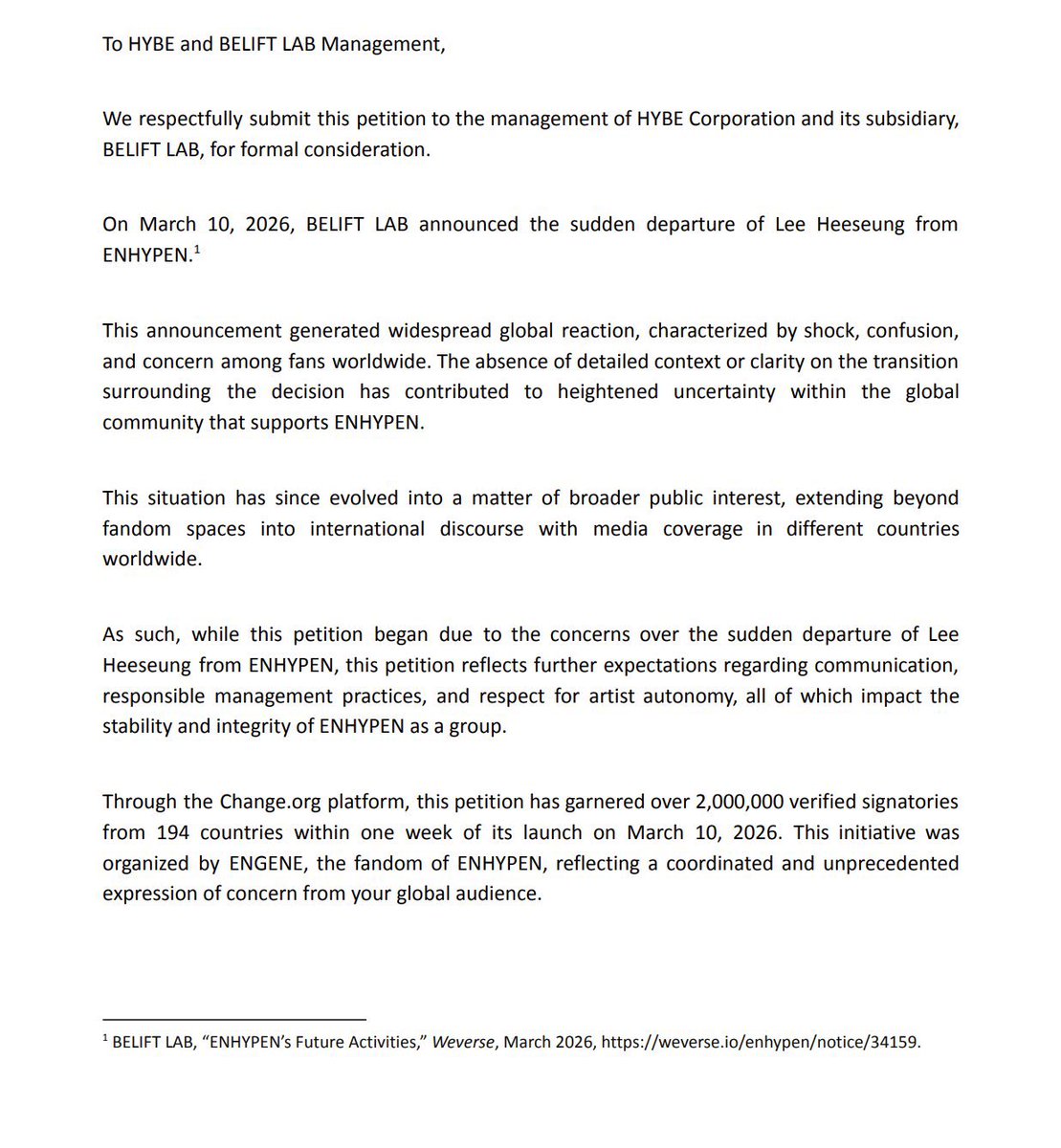 ENHYPEN BRASIL tweet media