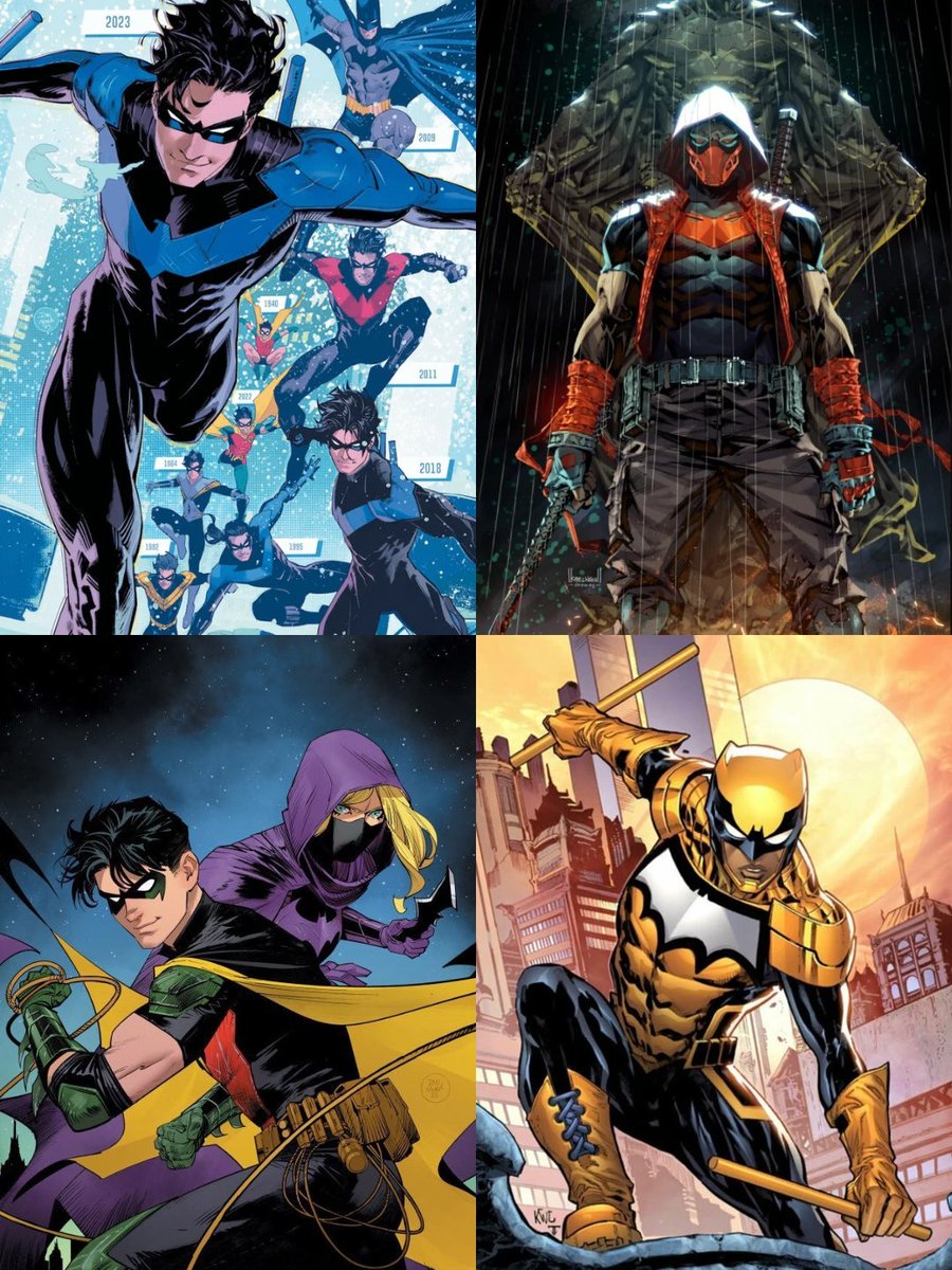 The 5 Absolute Robins are (so far there may be more): •Dick Grayson ...